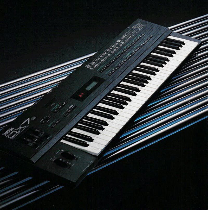 Yamaha DX7s | Synthesizers | Yamaha black boxes online archive
