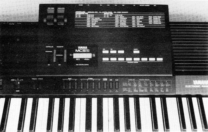 Yamaha MCS2 on Electronics & Music Maker, Sep 1986