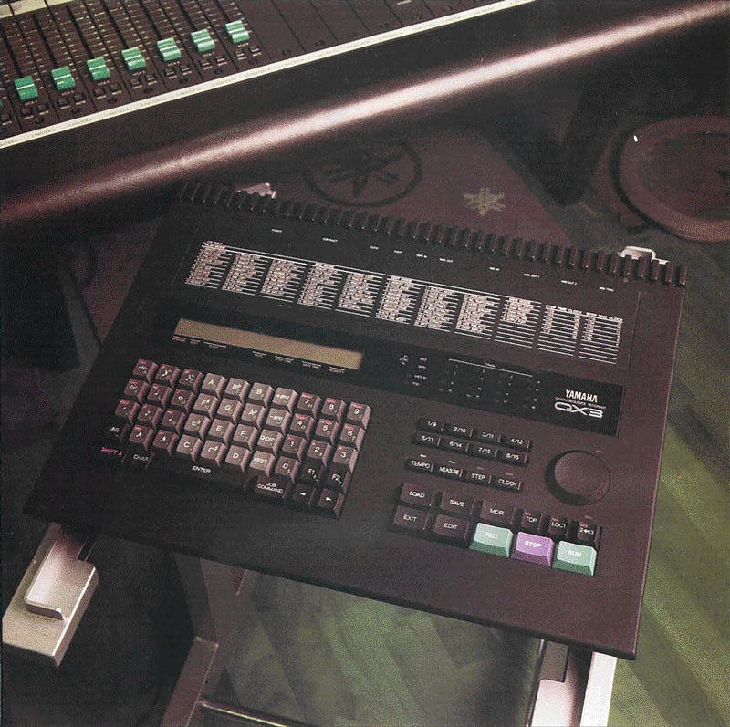 Yamaha QX3 su Music Technology, Ott. 1987