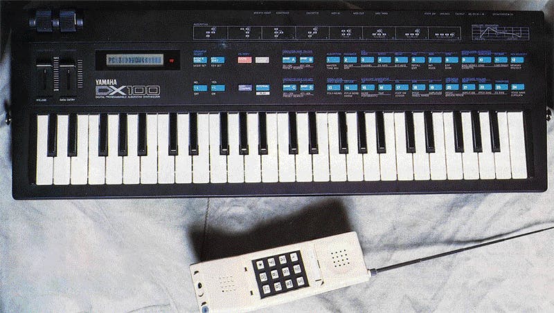 Yamaha DX100 | Synthesizers | Yamaha black boxes online archive Yamaha DX100 | Synthesizers | Yamaha black boxes online archive