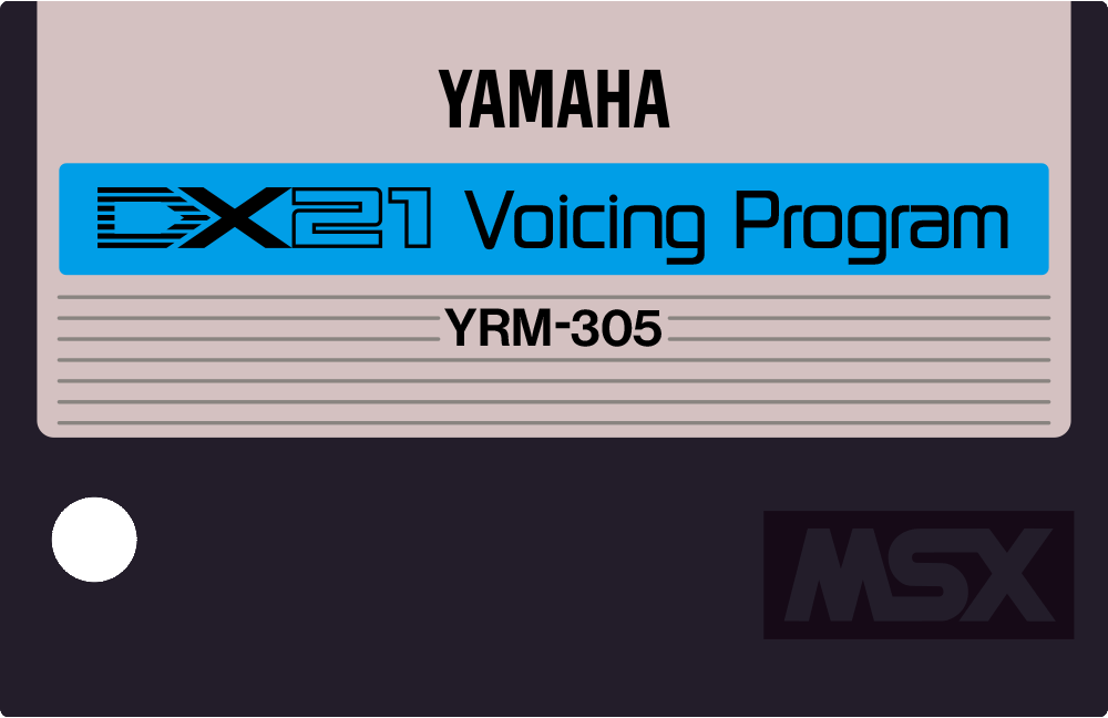 Yamaha YRM305 YRM35 MSX cartridge