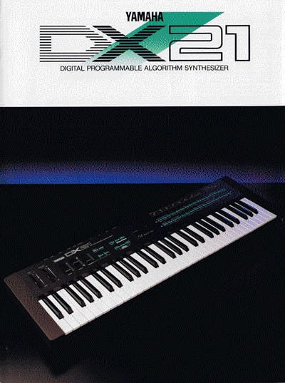 Yamaha DX21 Brochure flyer