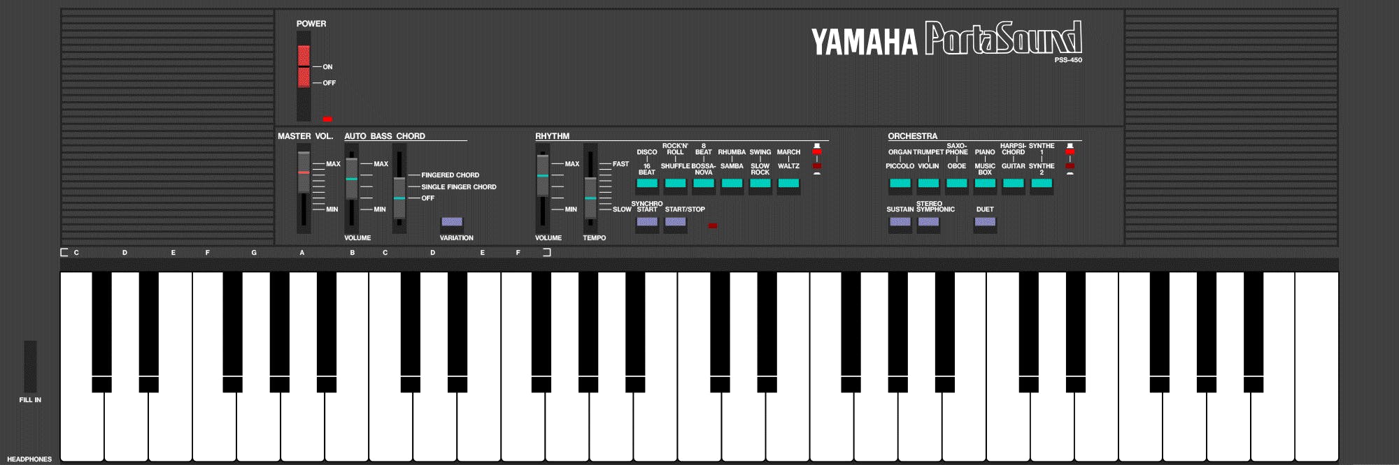 Yamaha Portasound PSS450