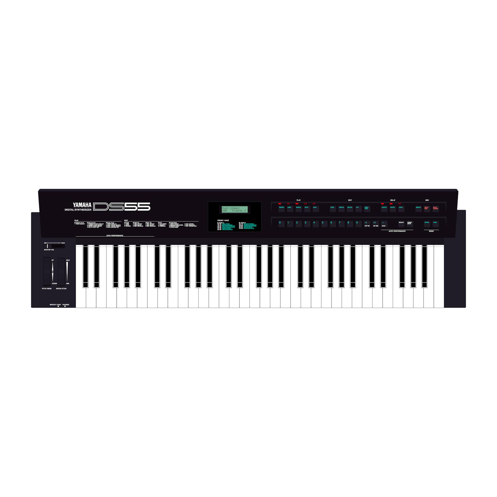 Yamaha DS55 Synthesizers Yamaha black boxes online archive