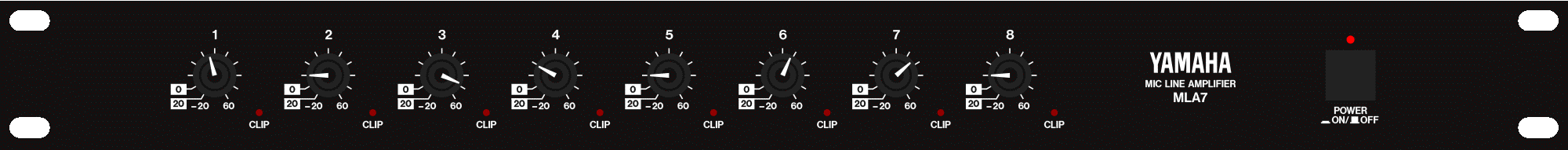 Yamaha MLA7 | Amplifiers | Yamaha black boxes online archive