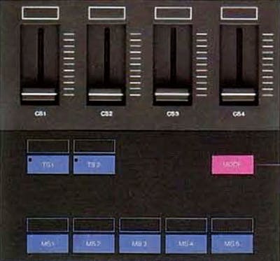 Yamaha KX88 panel details