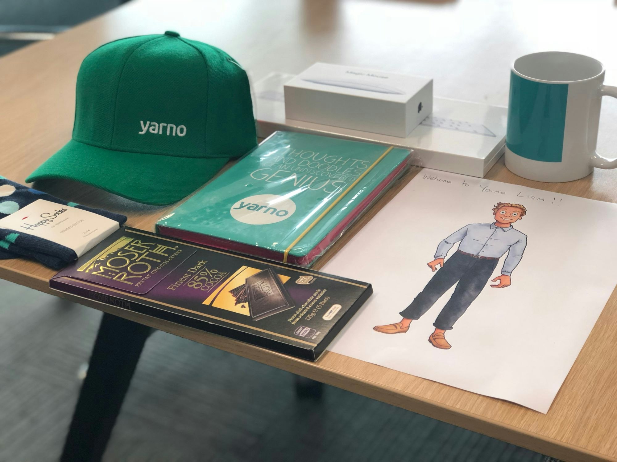 The Yarno Welcome Merch-Package