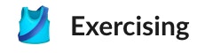 Exercising emoji