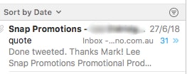Email message