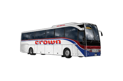 Crown Coaches bus 