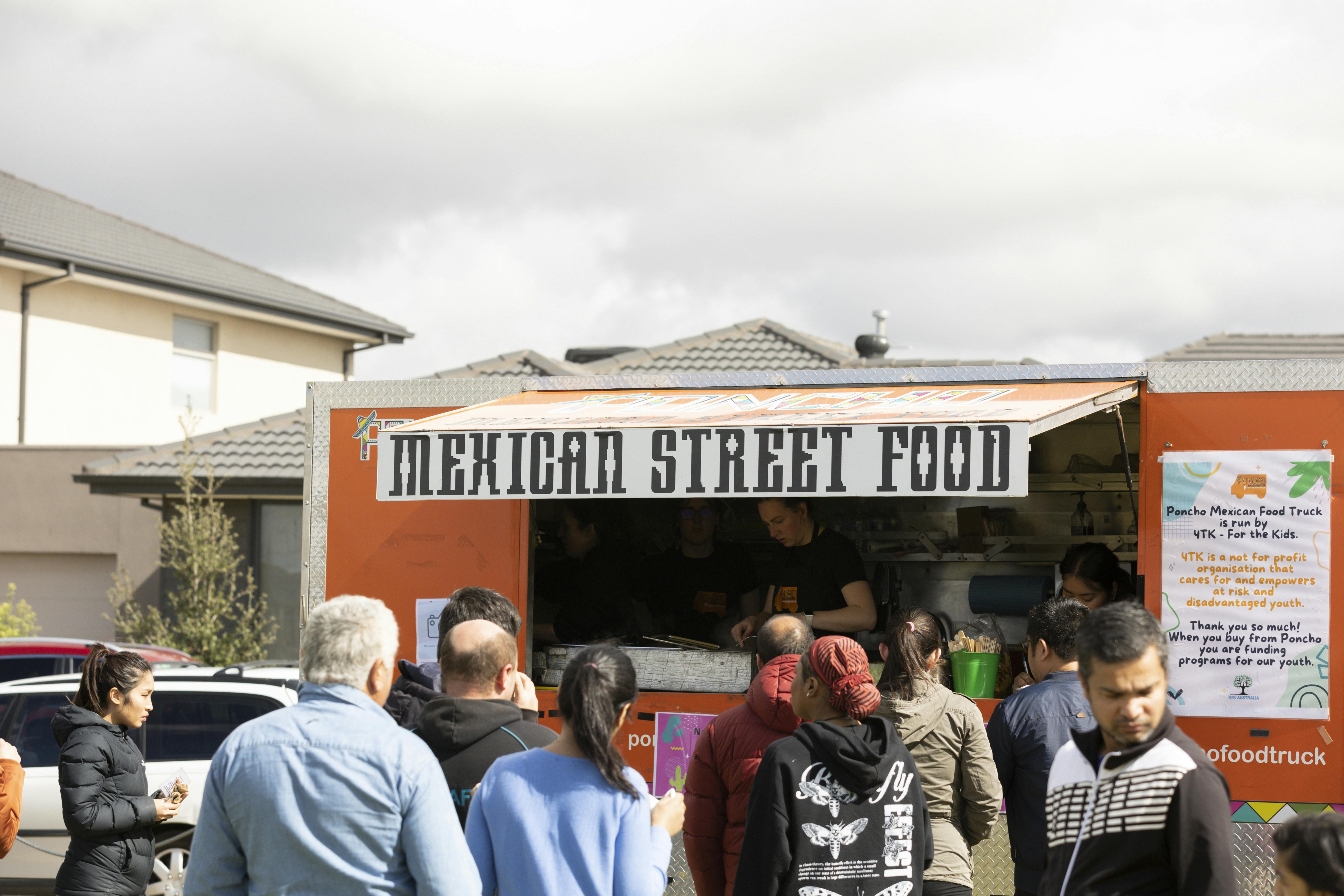 Poncho food truck pop up