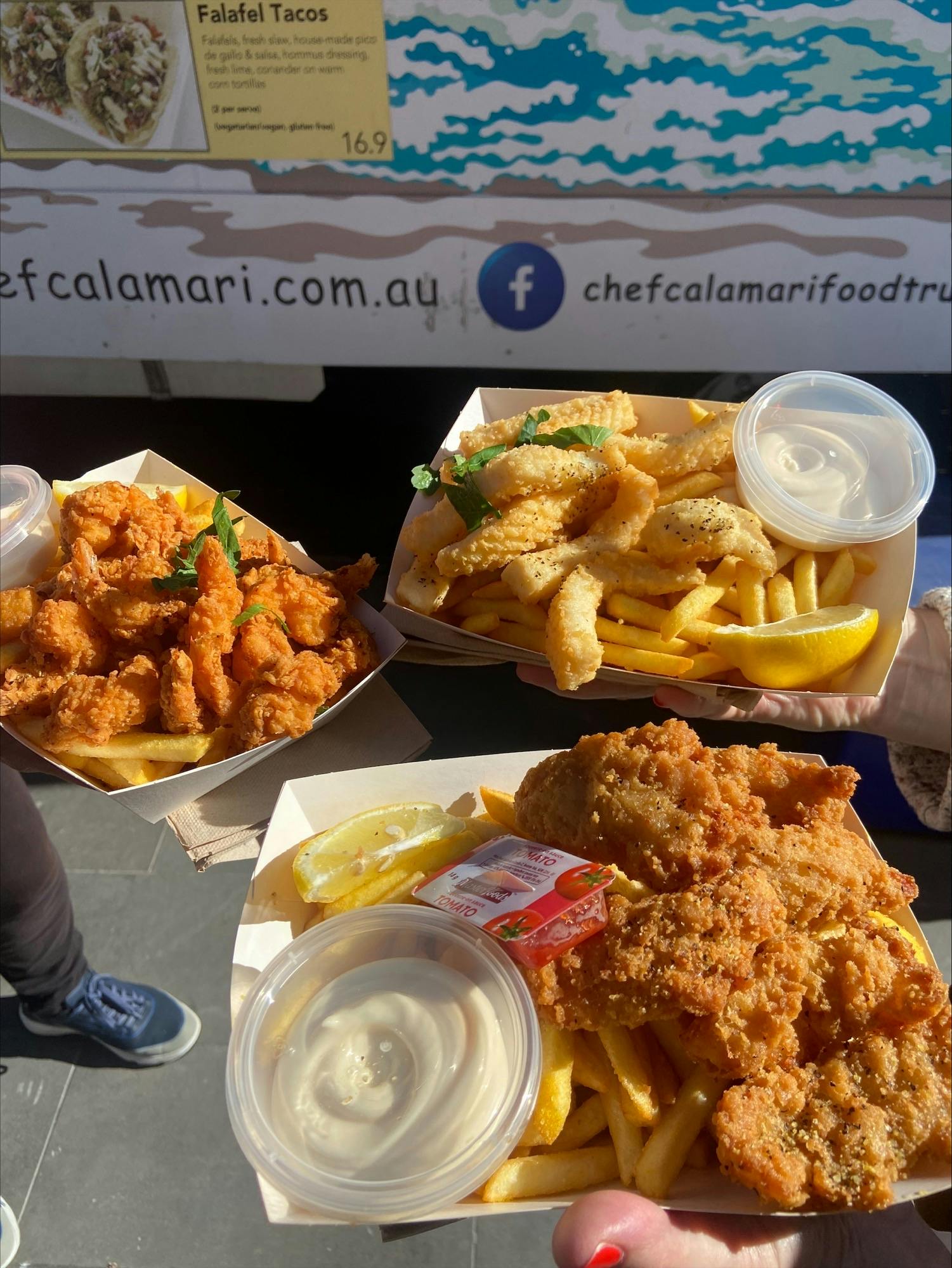 Chef Calamari pop up