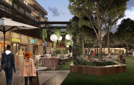 Green light for retail heart at Alphington mill project