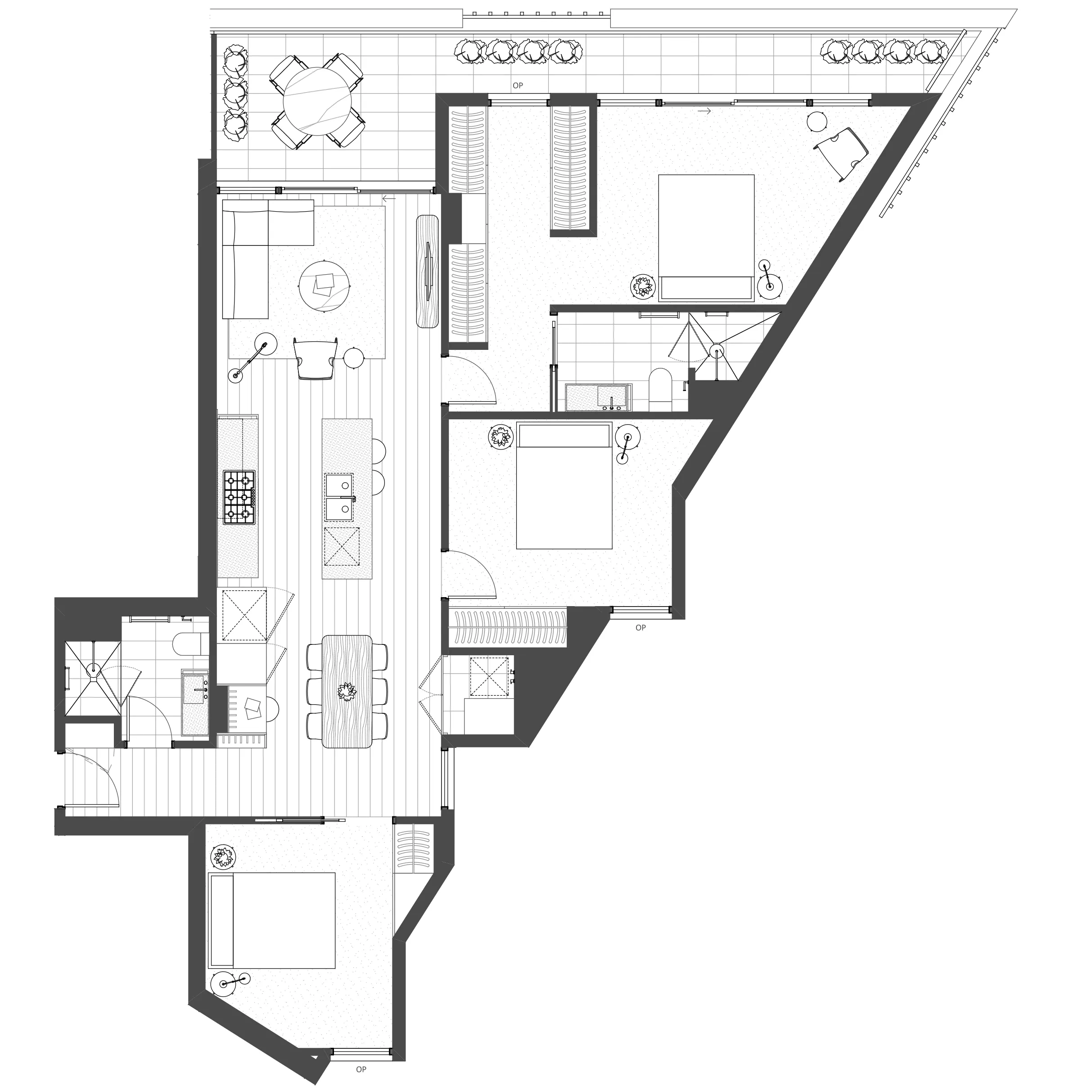 3 Bedroom, 2 Bathroom, 2 Carpark