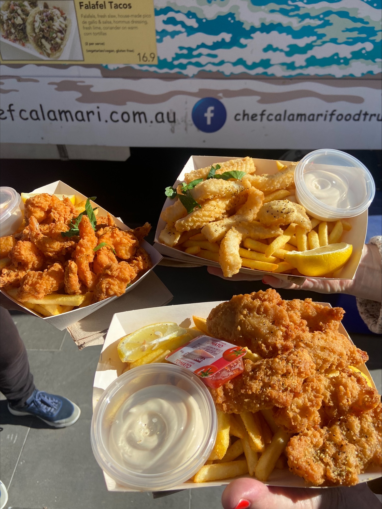 Chef Calamari pop up