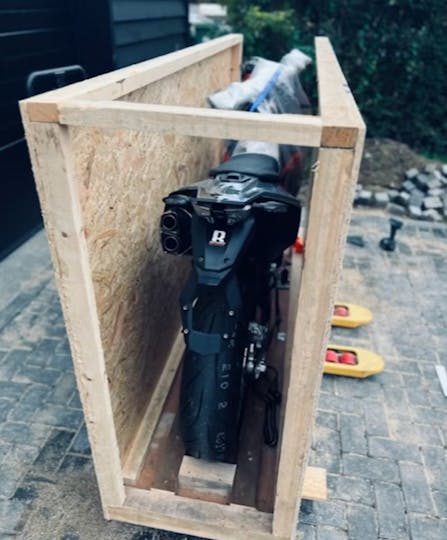 custom-made motorfiets