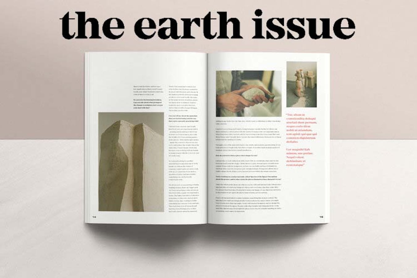 The Earth Issue, 2019