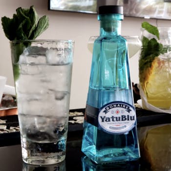 Yatublu tonic cocktail