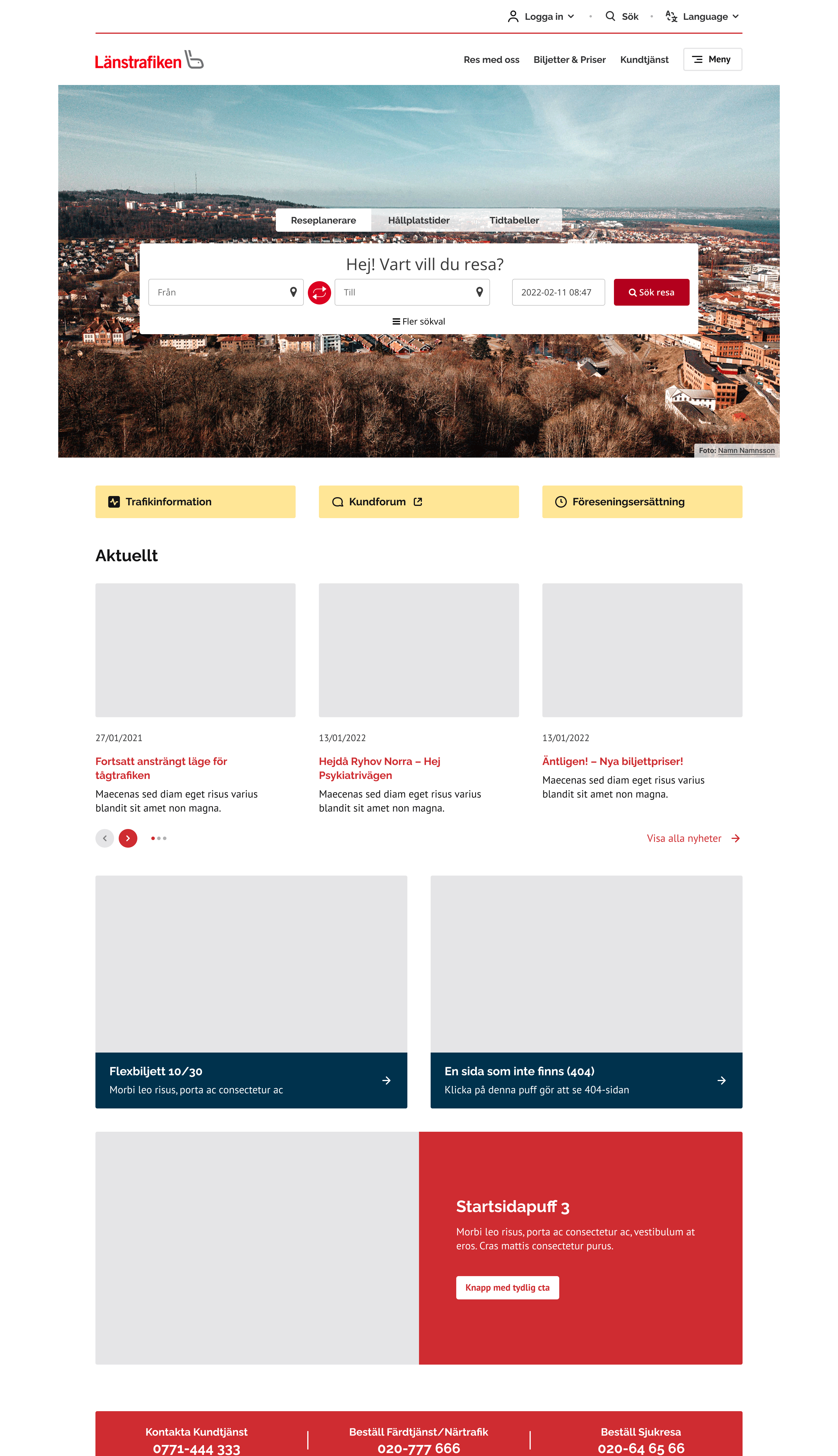 JLT website frontpage