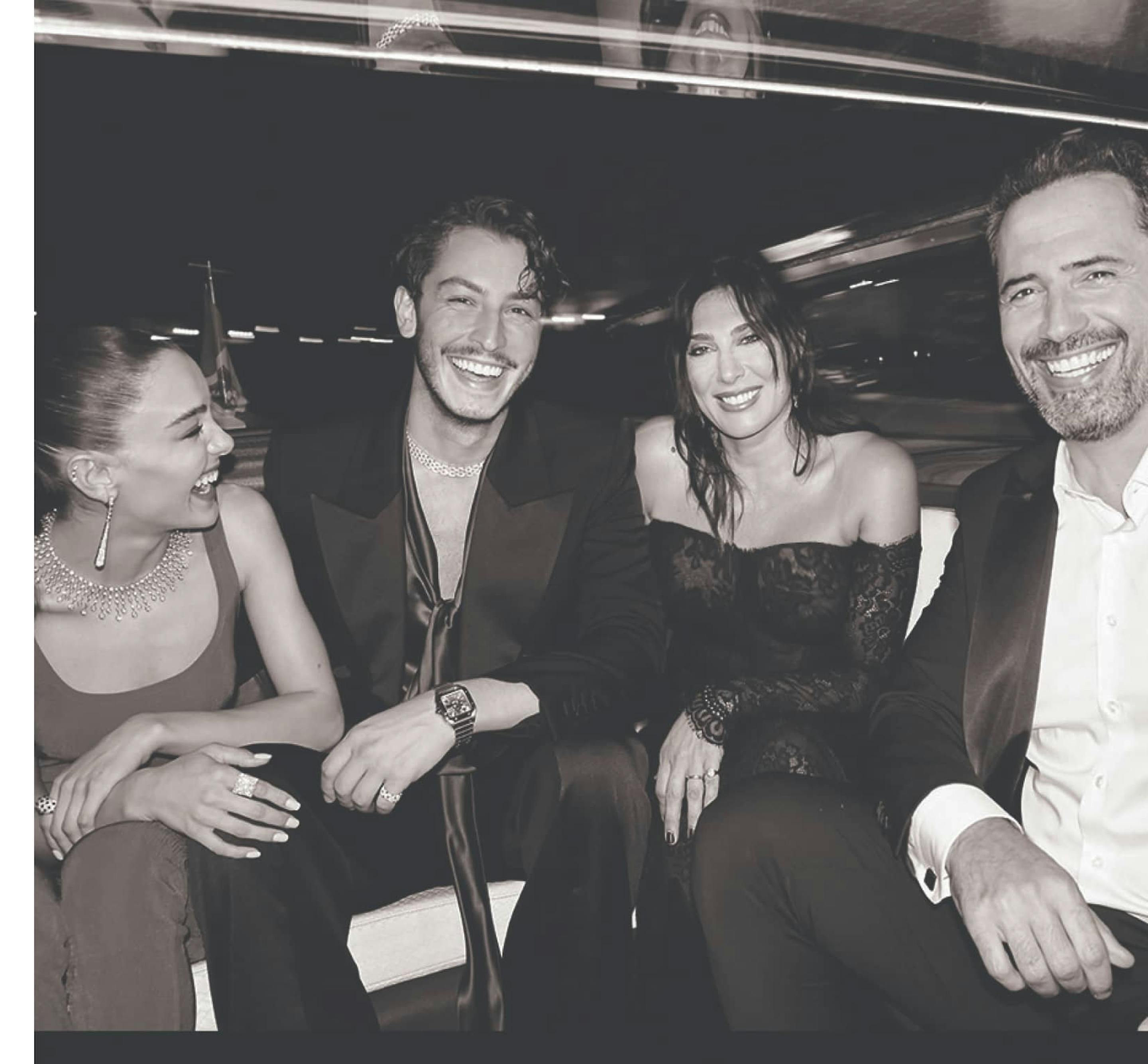 哈夫萨努尔 · 桑贾克图坦(Hafsanur Sancaktutan)、 博兰 · 库祖姆(Boran Kuzum)、娜丁 · 拉巴基(Nadine Labaki)和 达弗 · 阿比丁(Dhafer L'Abidine)