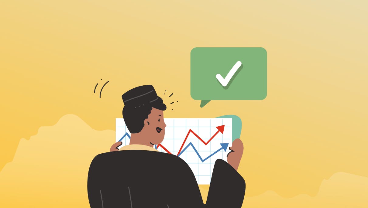 Technical analysis illustration