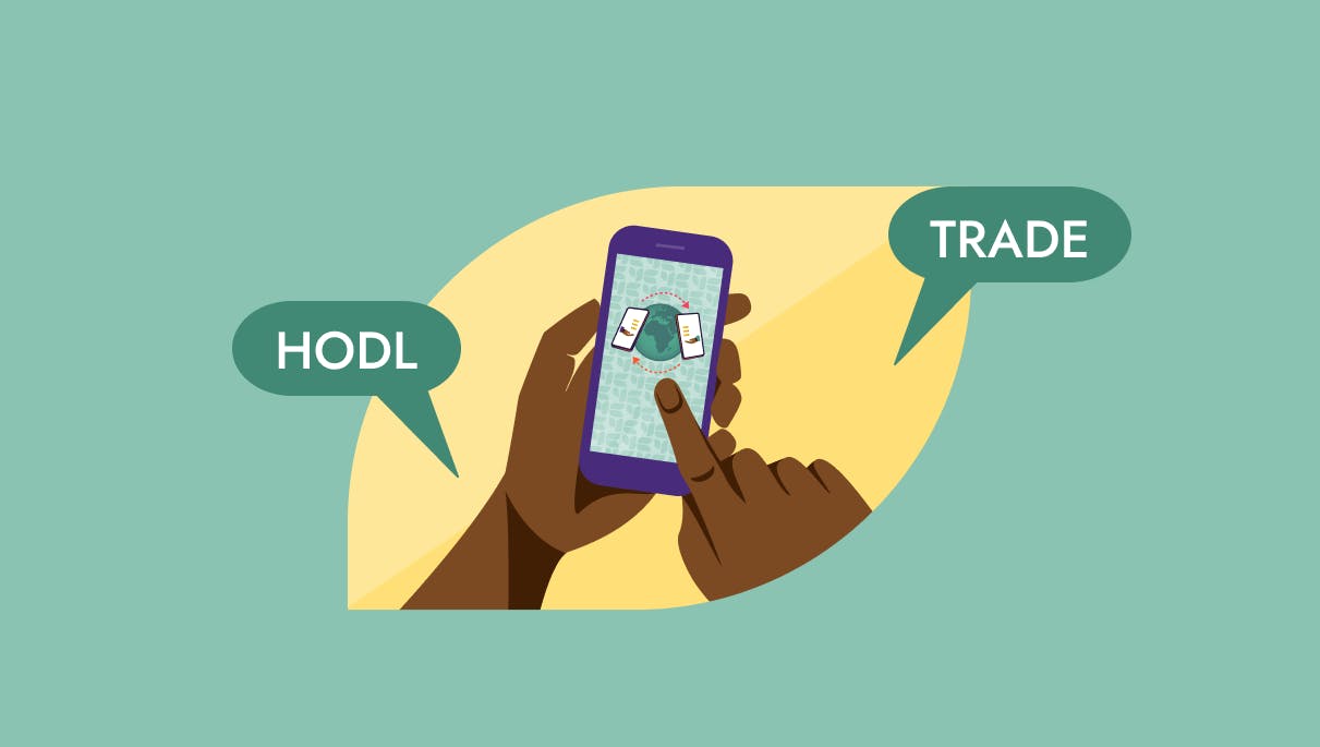 Hodling vs Trading