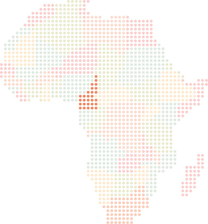 Cameroon location on map of Africa, Yellow Card
