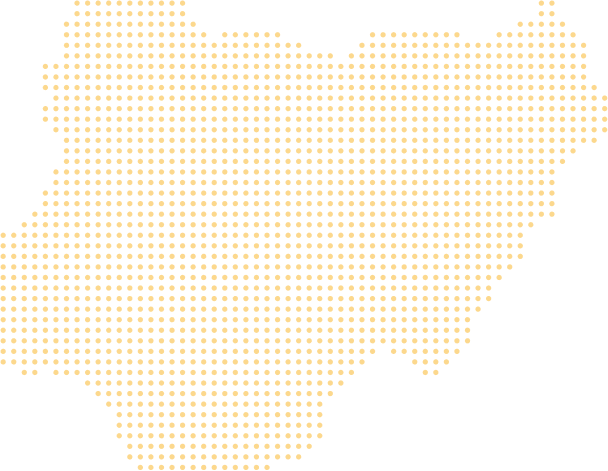 Yellow Card map of Nigeria
