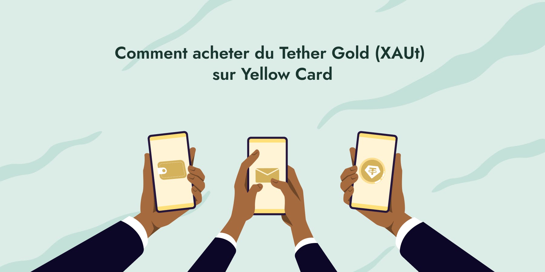 Comment acheter du Tether Gold (XAUt) sur Yellow Card