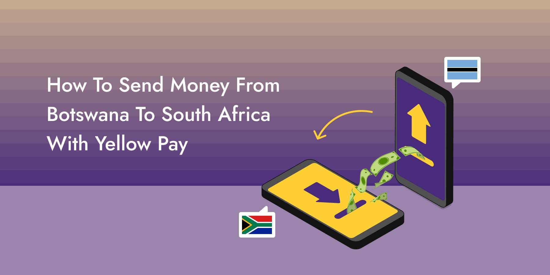 How To Send Money From Botswana To South Africa