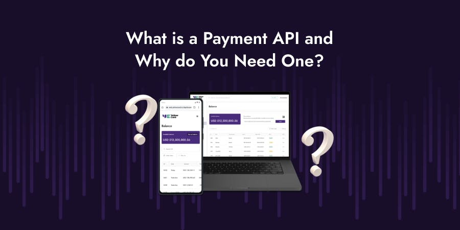 What is a Payment API, and Why Do You Need One?