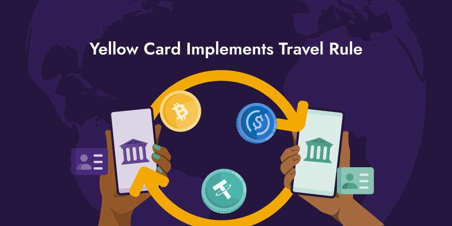 Yellow Card Implements Travel Rule and Adds Exciting Features