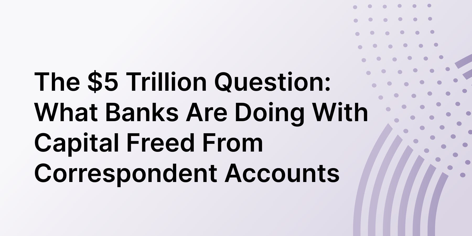 The $5 Trillion Question