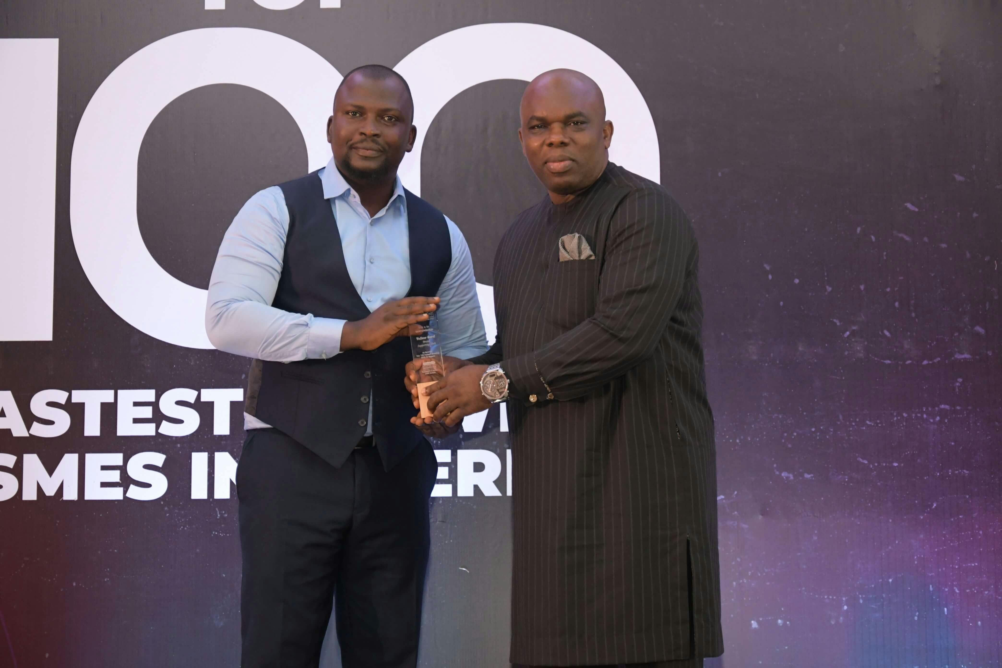 Yellow Card Named "One of the top 100 brands supporting SMEs in Nigeria" by Business Day