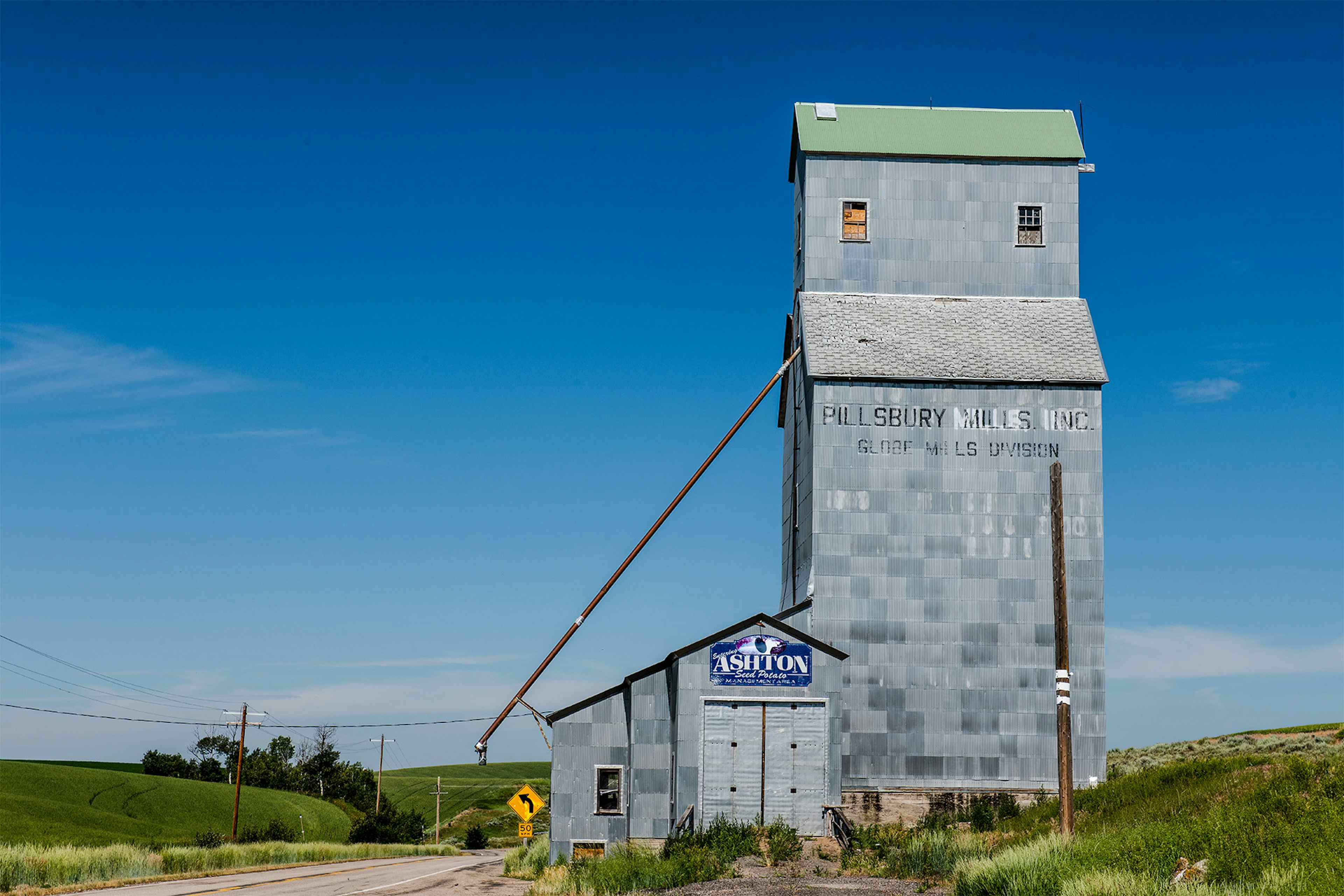 The Pillsbury Mill in Ashton ID, a town in Eastern Idaho and Yellowstone Teton Territory.
