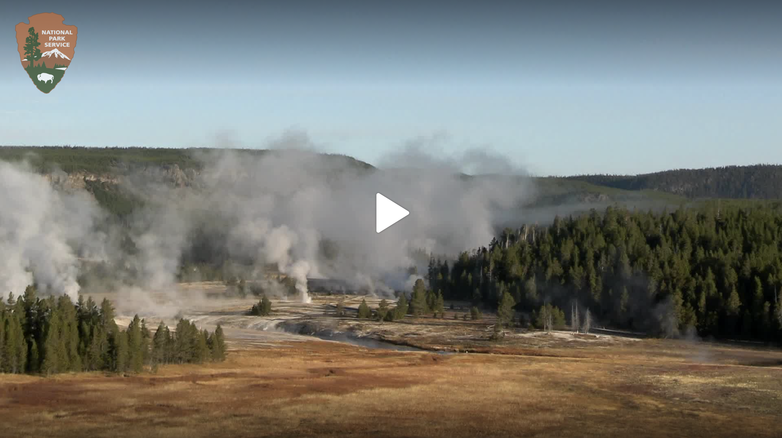 Yellowstone Old Faithful webcam
