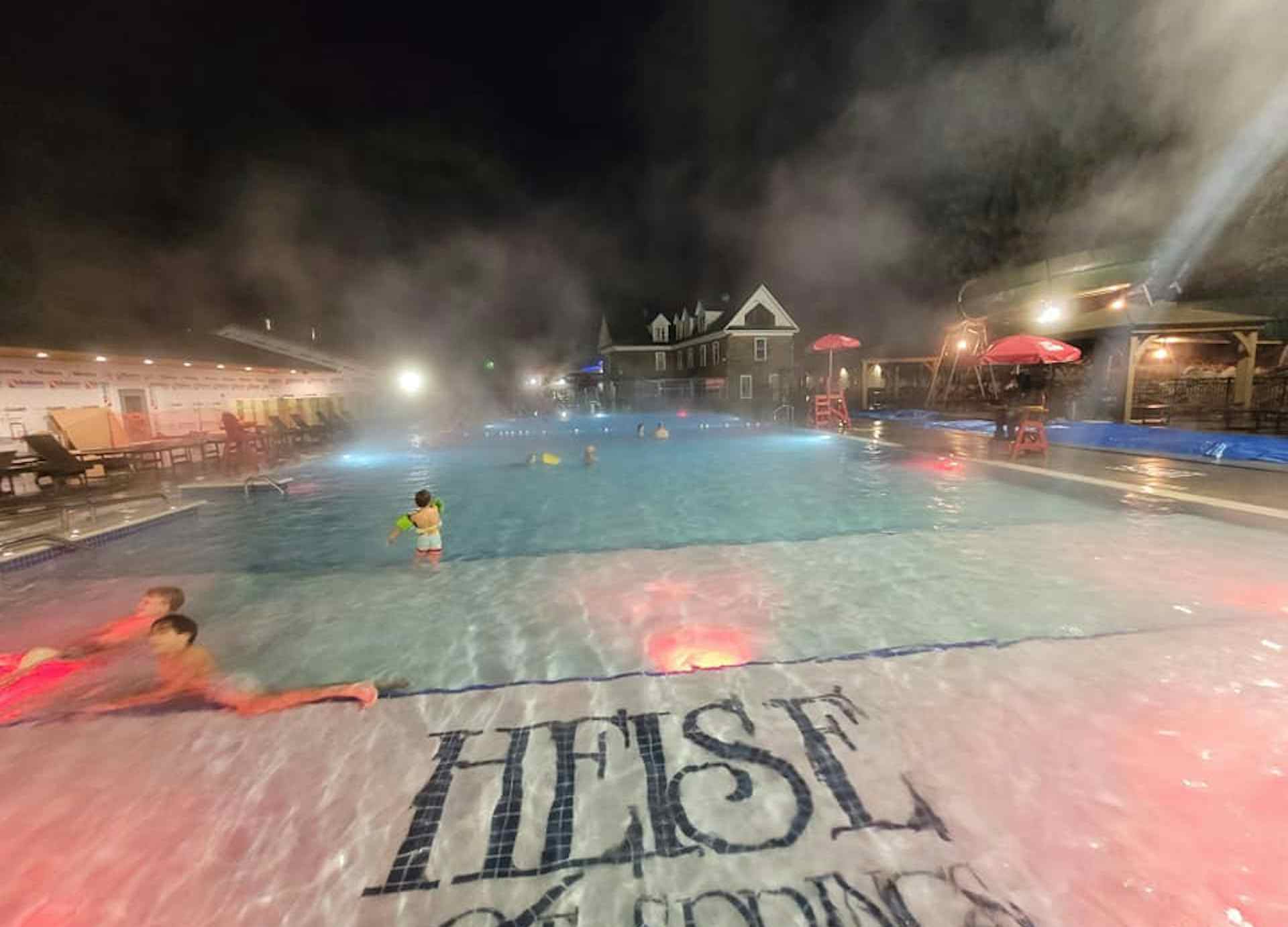 Heise Hot Springs in Ririe Idaho in Eastern Idaho, a part of Yellowstone Teton Territory.