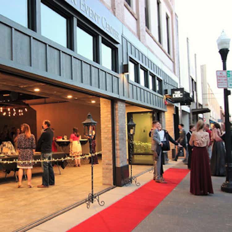 View of the outside of the Downtown Event Center