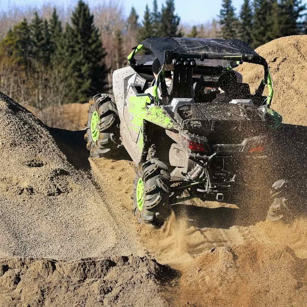 One of the many outdoor vehicles offered by BoonDocker, located in Idaho Falls of the Yellowstone Teton Territory.
