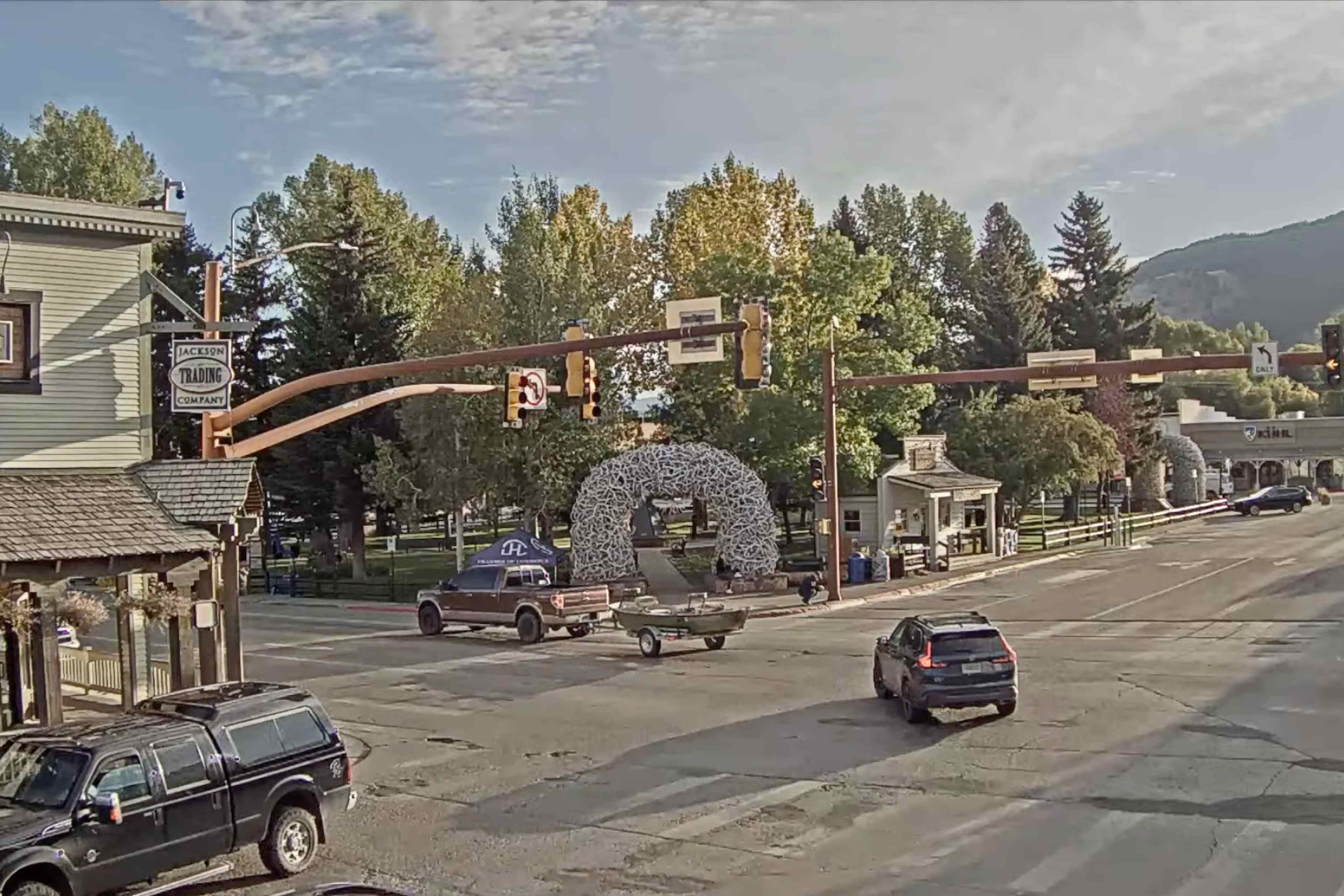 Jackson Hole Town Square Webcam