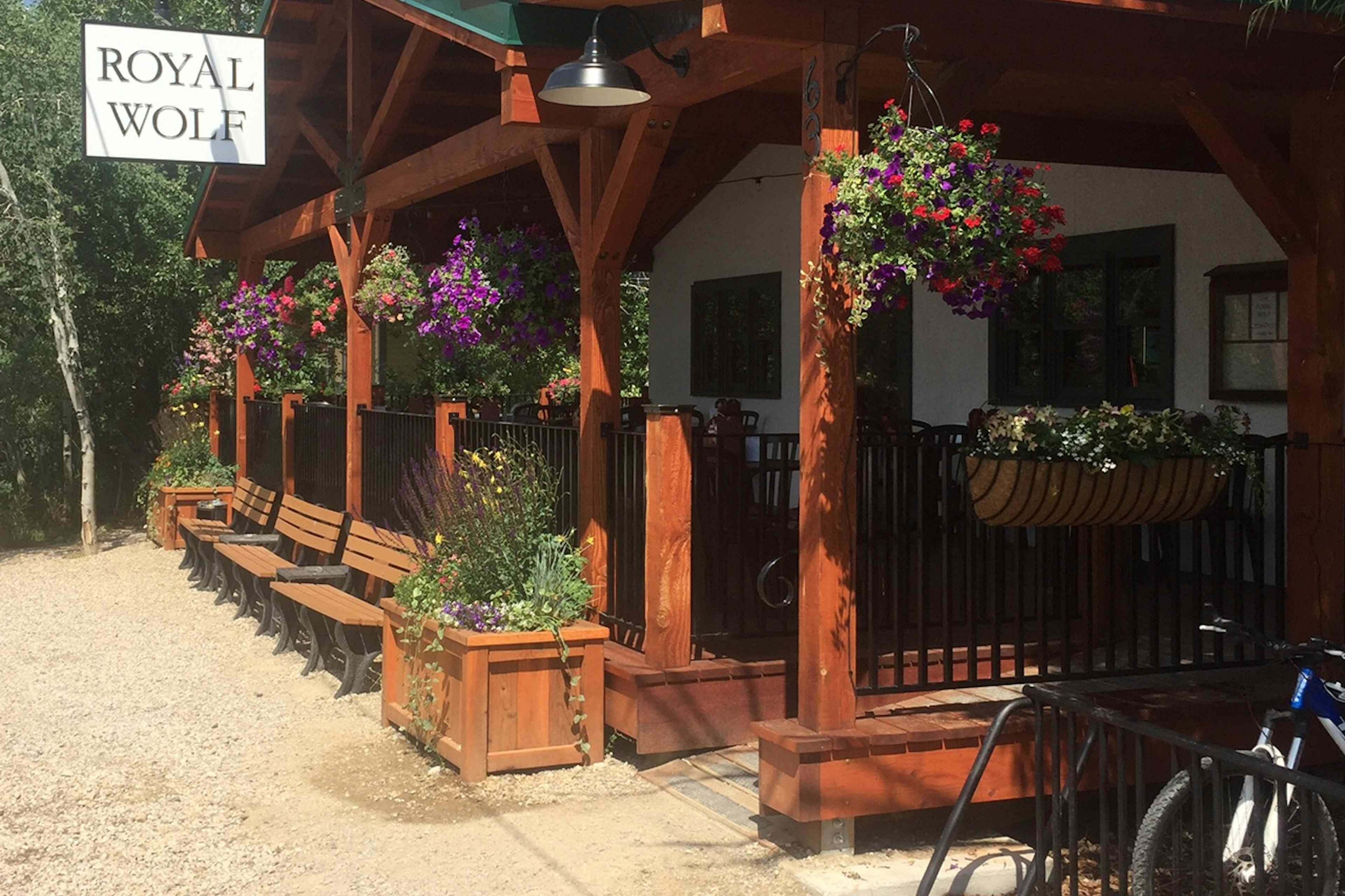 Front of the Royal Wolf of the Yellowstone Teton Territory in Driggs, Idaho