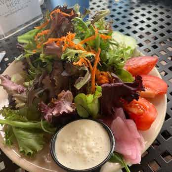 Colorful salad featured at the Royal Wolf eatery in Driggs, Idaho