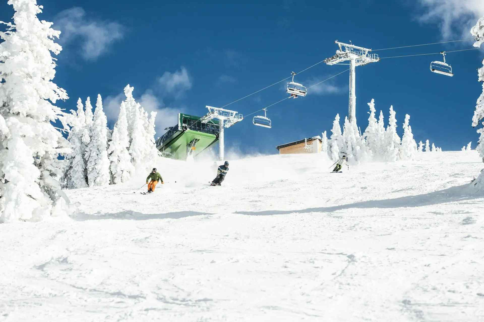 Grand Targhee Mountain Resort of Driggs, Idaho and Alta, Wyoming within the Yellowstone Teton Territory boasts some of the best skiing the West has to offer.