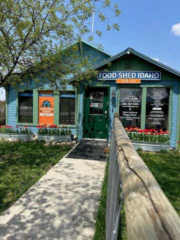 Outside view of Food Shed Idaho, proudly serving Victor and the surrounding areas within the Yellowstone Teton Territory.