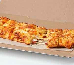 Try the crowd-favorite pepperoni stuffed cheesy bread, served at Domino's of Idaho Falls, Idaho.