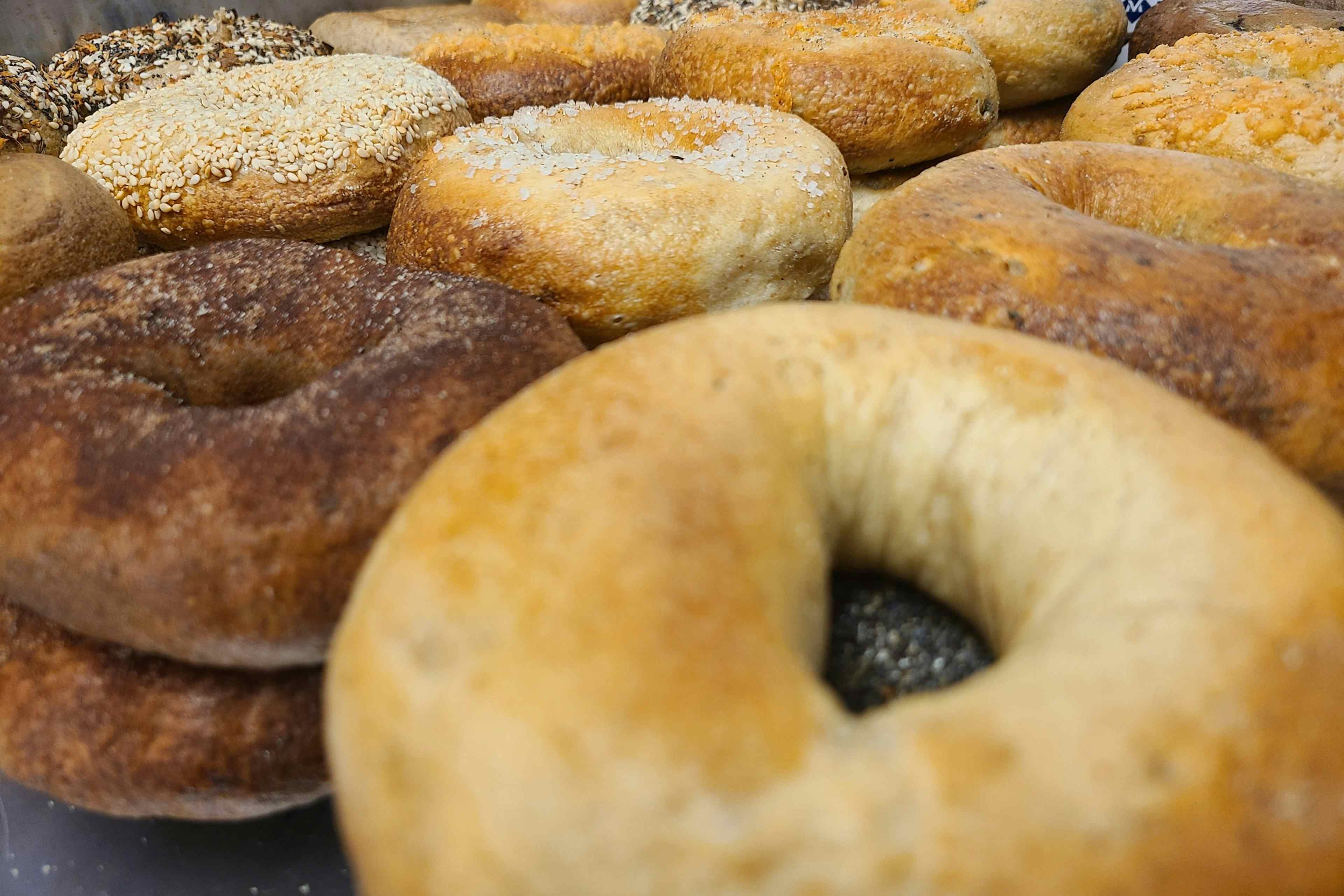 Fresh bagels made daily at Big Hole Bagel and Bistro in Driggs of the Yellowstone Teton Territory.