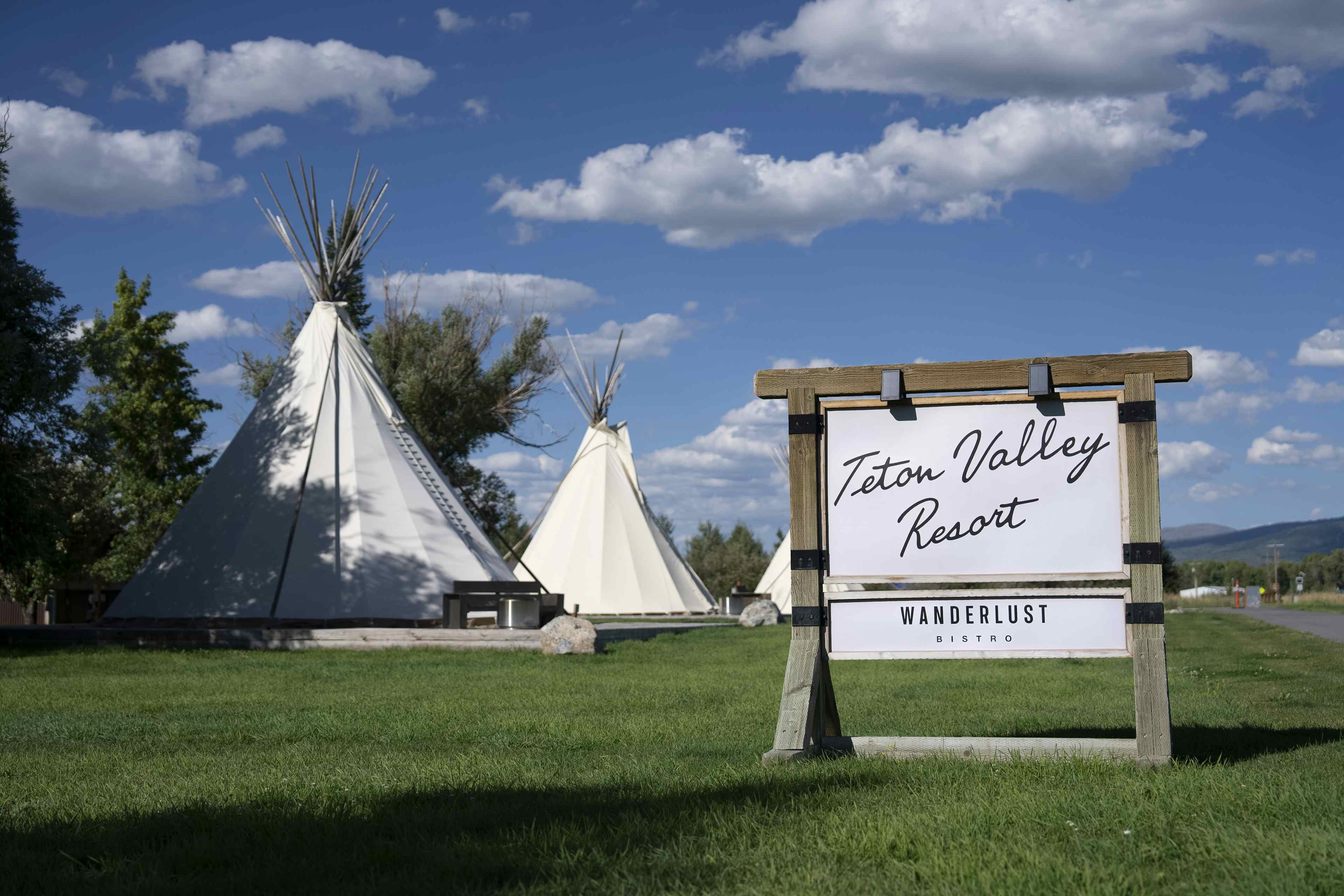 Teton Valley Resort in Teton Valley features RV hookups and cabin accommodations, a part of Eastern Idaho and Yellowstone Teton Territory.