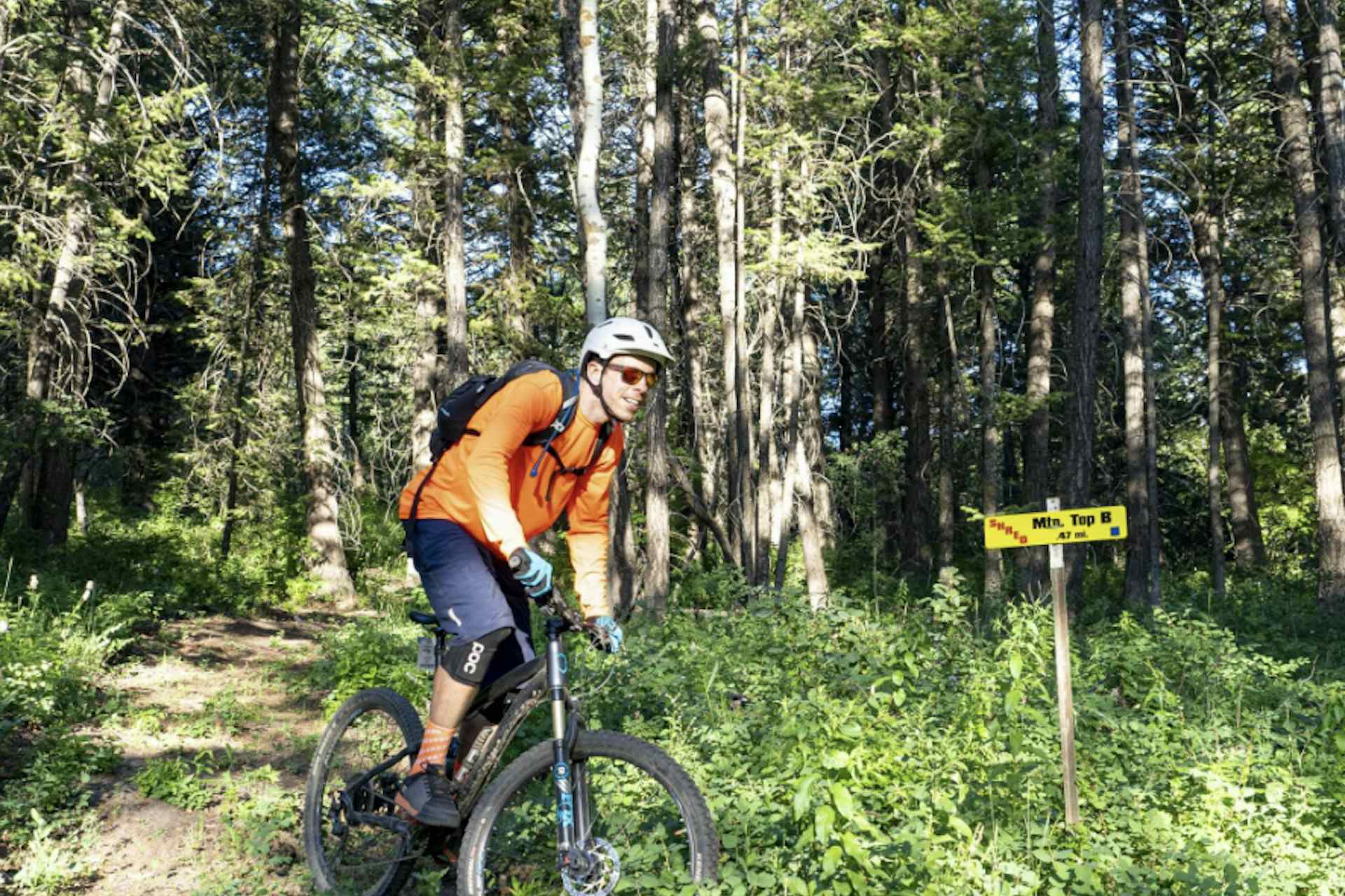 Biking in Ririe Idaho in Eastern Idaho a part of Yellowstone Teton Territory.