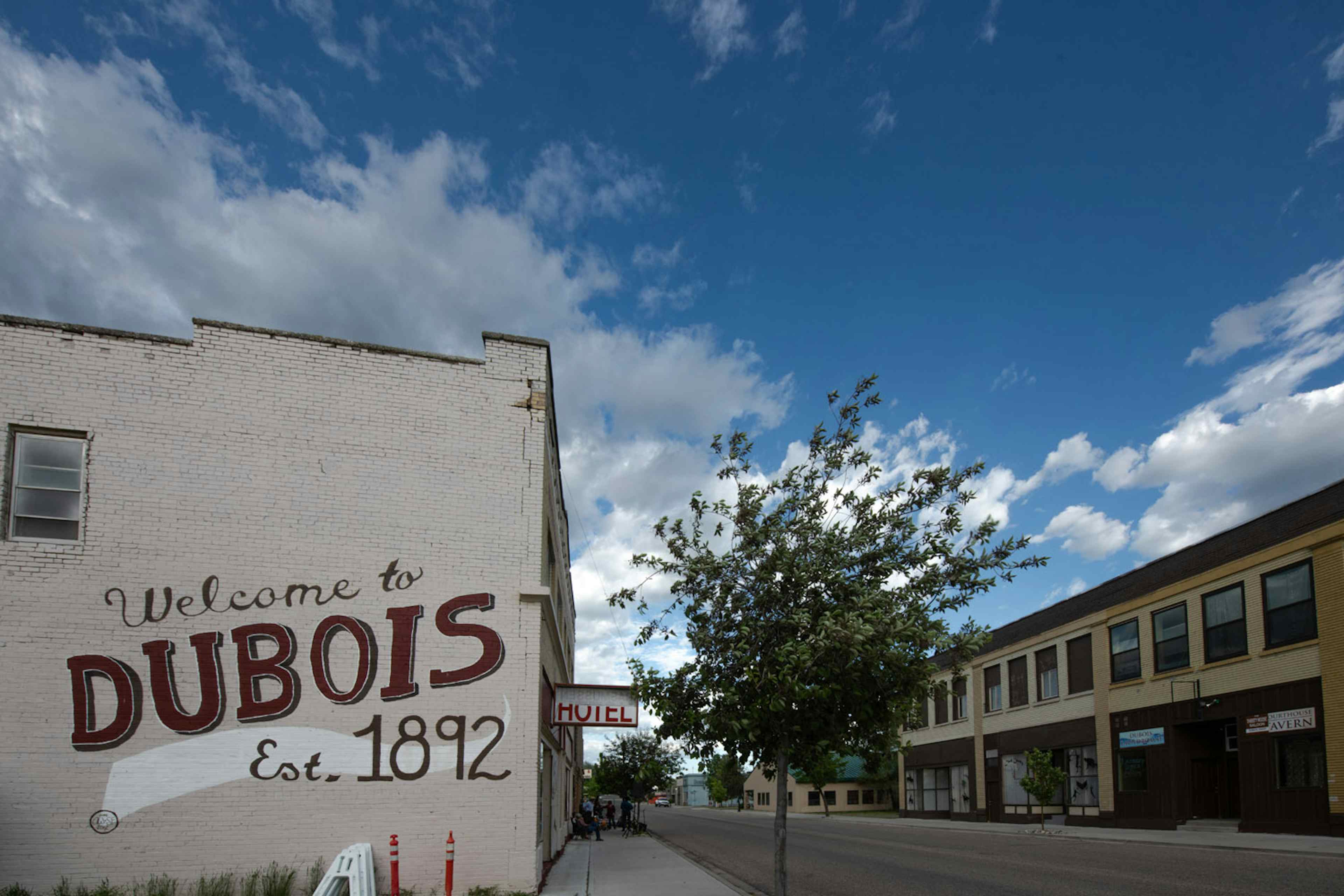 Downtown Dubois ID, in Eastern Idaho and a part of Yellowstone Teton Territory.