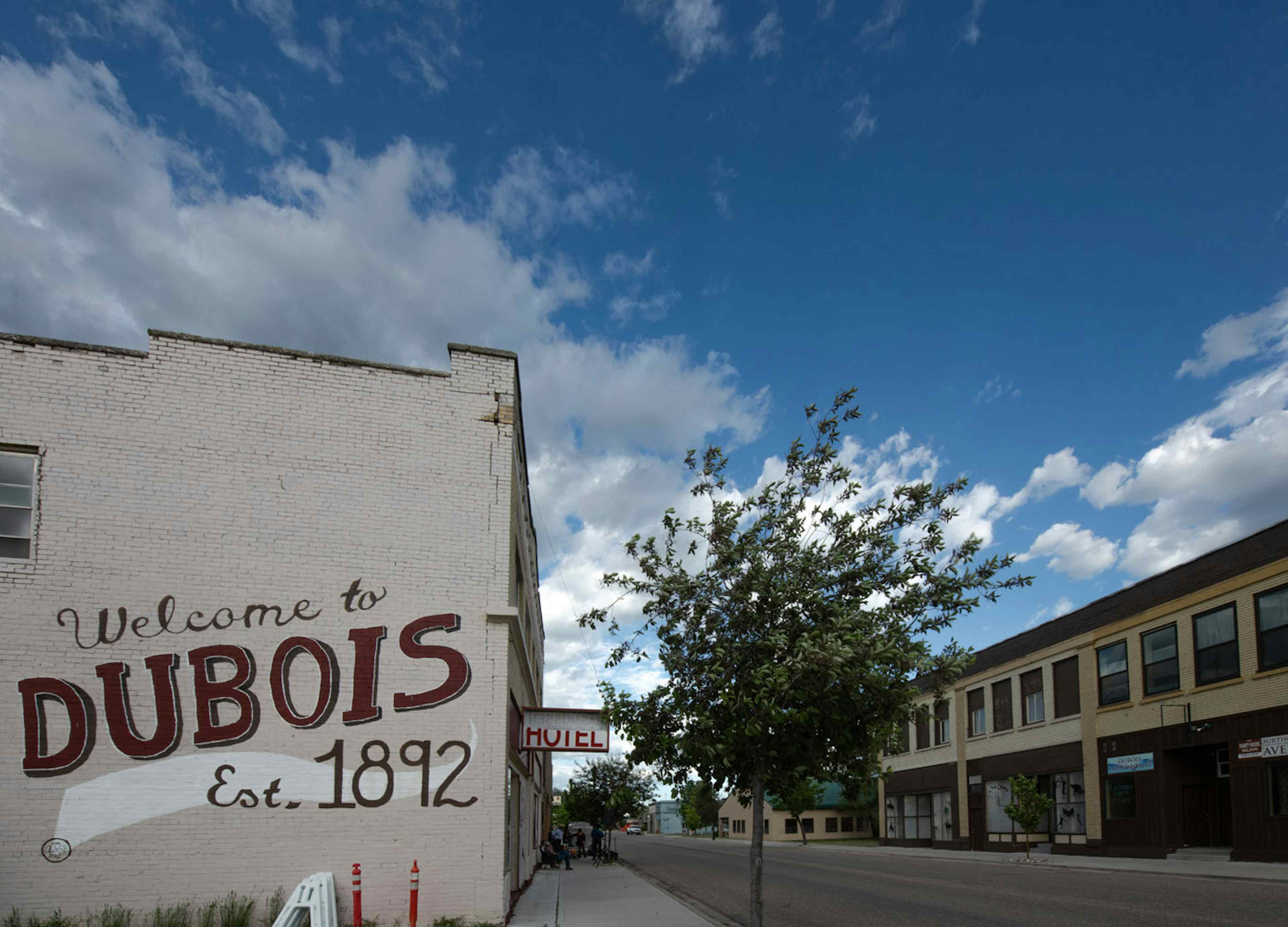 Downtown Dubois ID, in Eastern Idaho and a part of Yellowstone Teton Territory.